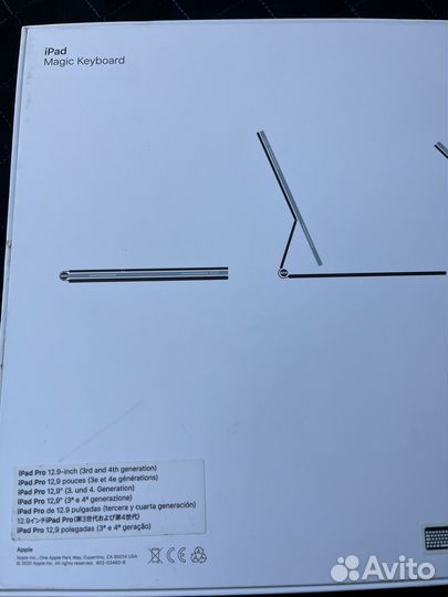 Клавиатура Apple Magic Keyboard iPad Pro 12.9