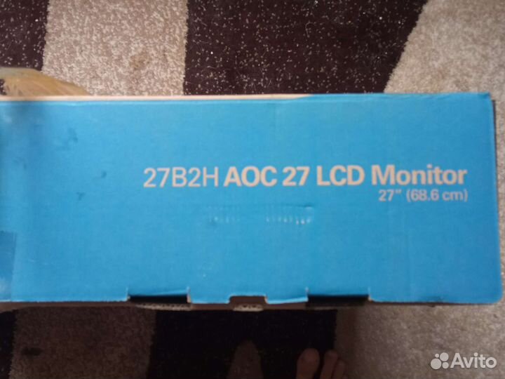 Монитор loc 27 дюймов, hdmi, VGA, 75 Герц