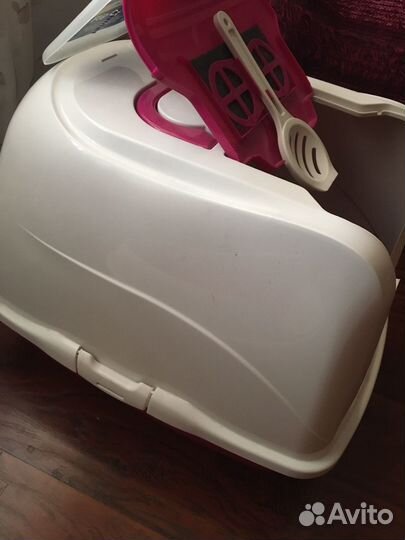 Туалет для животных кошка, собака, миски