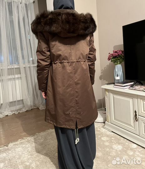 Куртка зимняя женская 42 44 размер с мехом