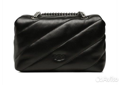 Pinko Сумка женская серебряная застежка