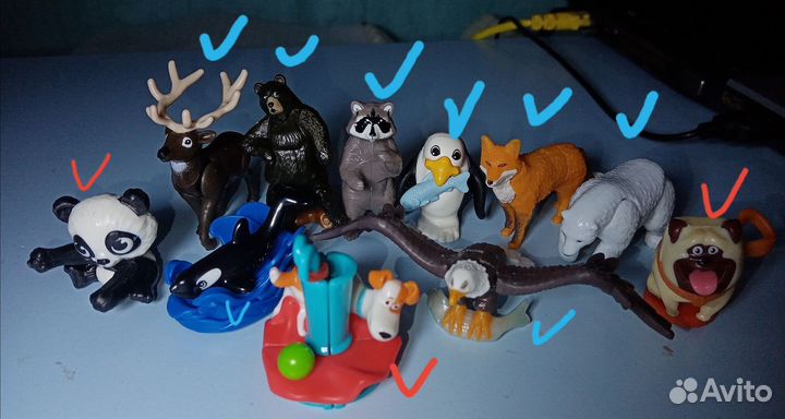 Игрушки животные