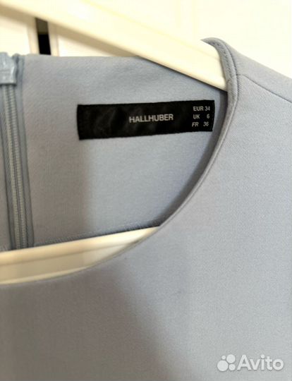 Платье Hallhuber 34 голубое