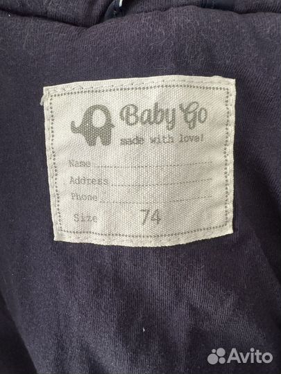 Комбинезон весна осень 74