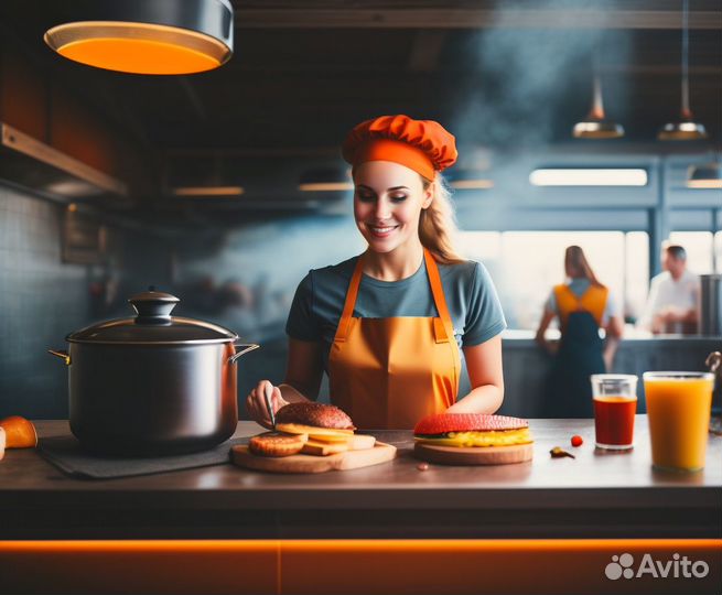 Повар в ресторан быстрого питания (без опыта)