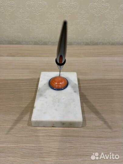 Перьевая ручка на мраморной подставке СССР