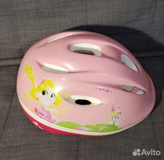 Шлем велосипедный для девочки 52-56