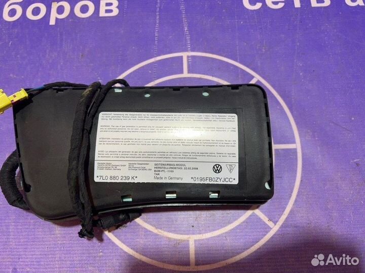 Подушка безопасности в сиденье левая Volkswagen