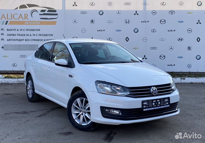 Volkswagen Polo 1.6 МТ, 2019, 100 500 км