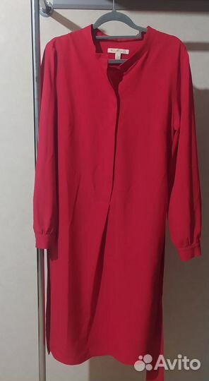 Платье с длинным рукавом 50 размер