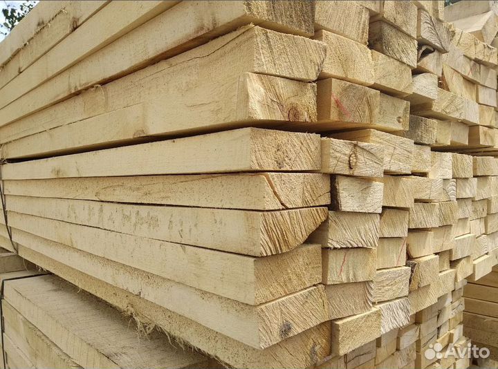 Доска обрезная 25*100*6000