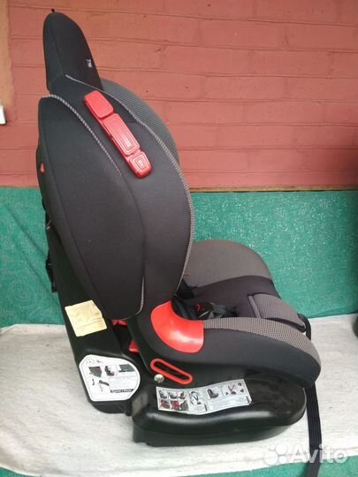 Детское автокресло Siger Кокон Isofix Серый