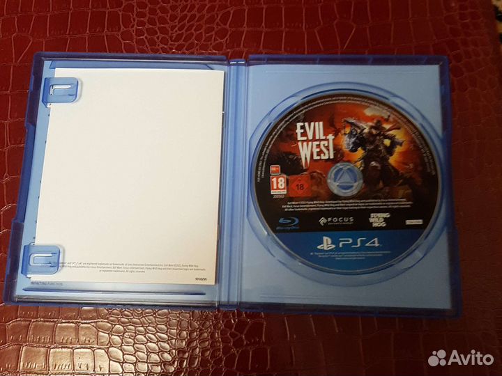 Игры для приставок ps4 ps5 Evil west диск