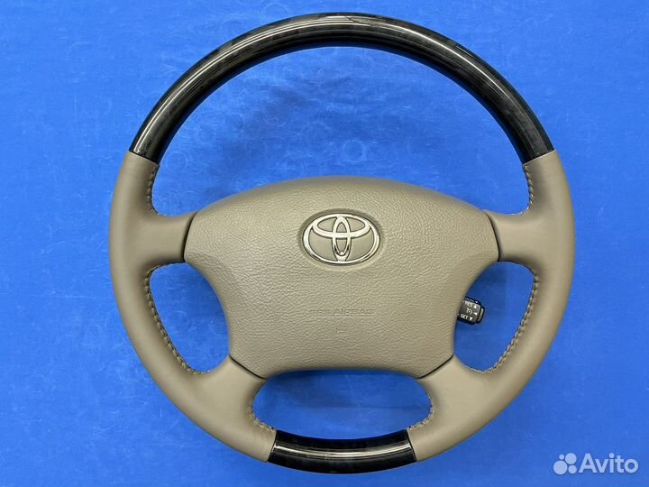 Оригинальный руль с косточкой Toyota Prado 120