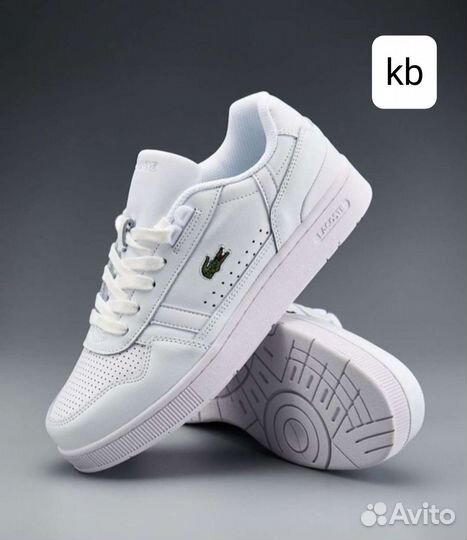 Кеды Lacoste белые