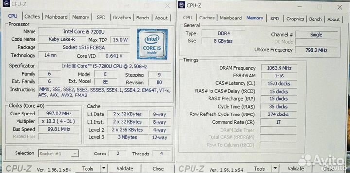 Мощный thinkpad Core i5 7200/IPS/8 озу/SSD