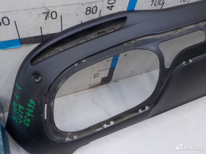 Юбка/спойлер заднего бампера Mercedes-Benz GLS-Class