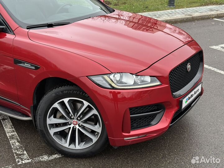 Jaguar F-Pace 3.0 AT, 2016, 196 000 км