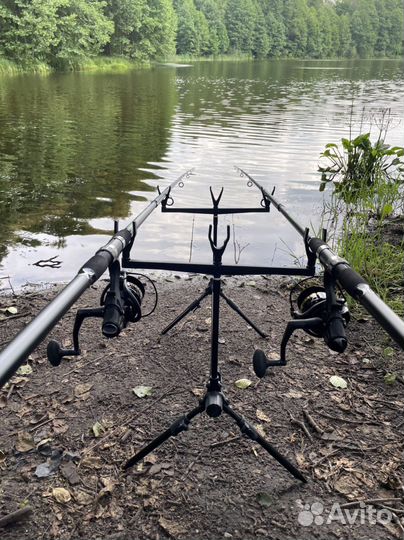 Карповое удилище с род под