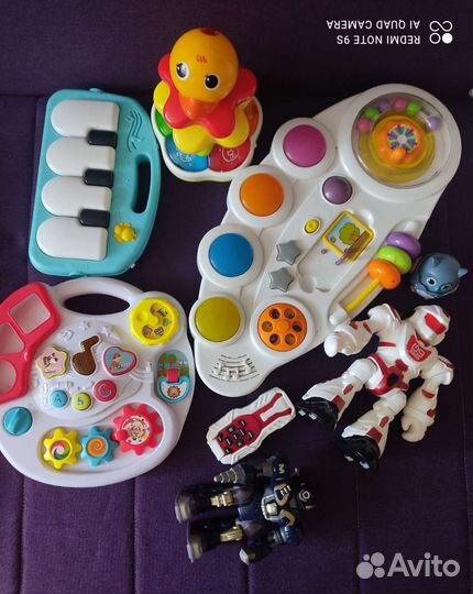 Развивающие игрушки пакетом
