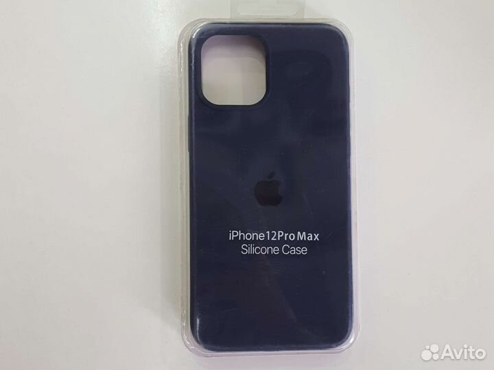 Чехол на iPhone 12 Pro Max Темно-синий