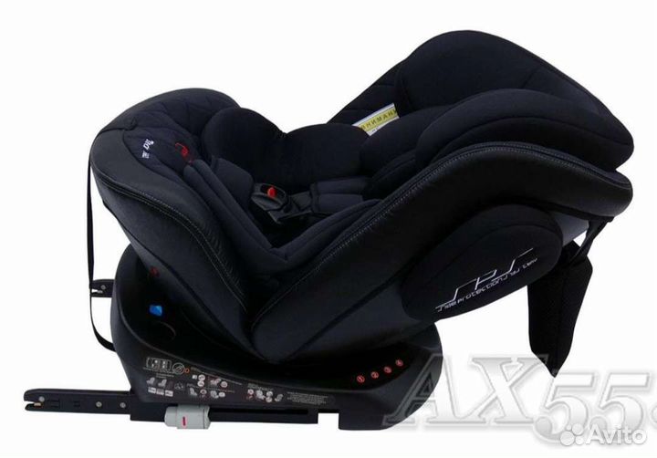 Автокресло с рождения до 12 лет. Изофикс