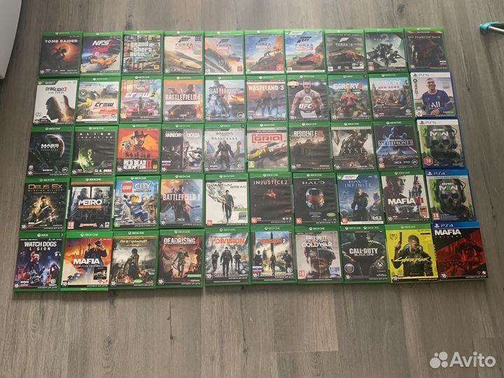 Игры на xbox one s диски