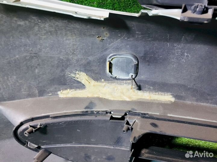 Бампер передний Honda Airwave GJ1 GJ2 Сереброремон