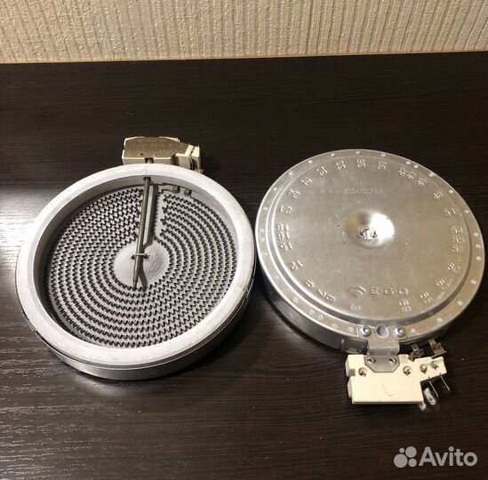 Конфорки для стеклокеромических плит