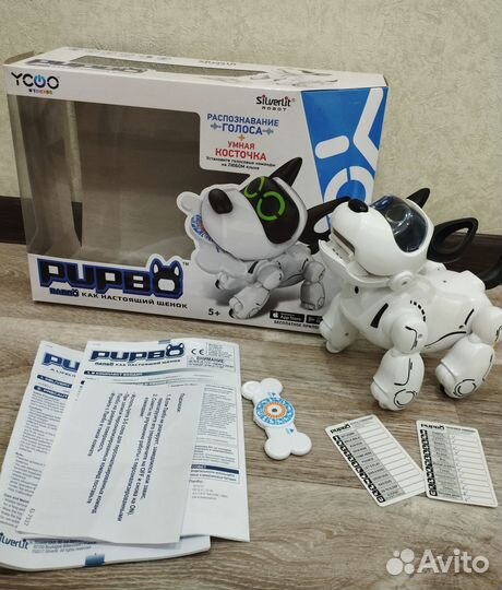 Собака-робот Pupbo (интерактивная игрушка)