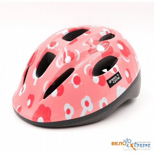 Шлем детский Green Cycle MIA размер 50-54см розовы