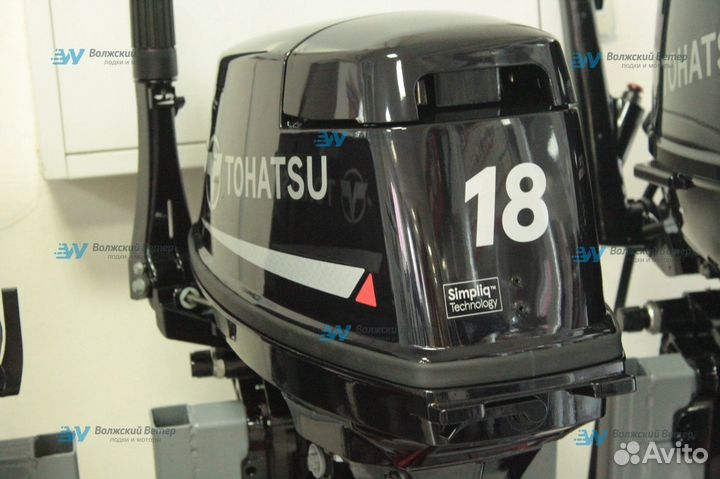Tohatsu M 18 S в наличии Мотор лодочный