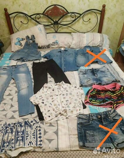 Пакет вещей для девочки. Размер 152-158