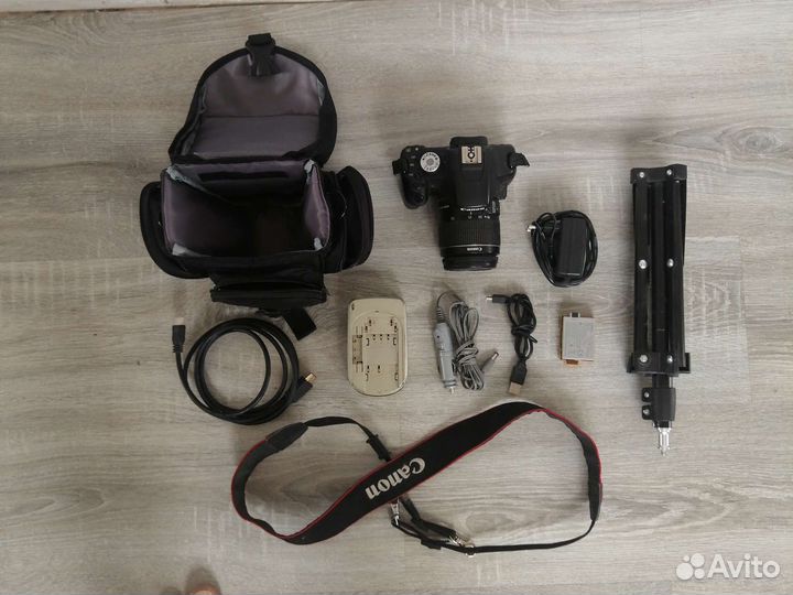 Фотоаппарат canon 500d efs 18-55mm