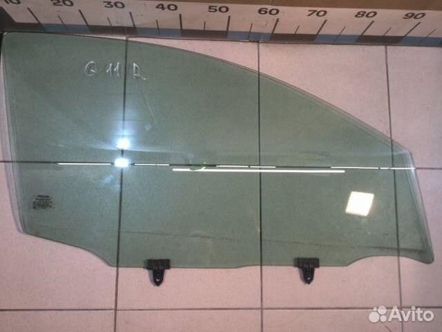 Стекло двери передней переднее правое Nissan