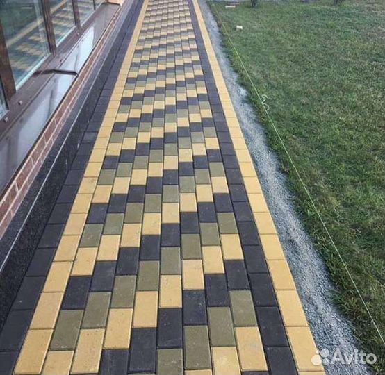 Укладка тротуарной плитки