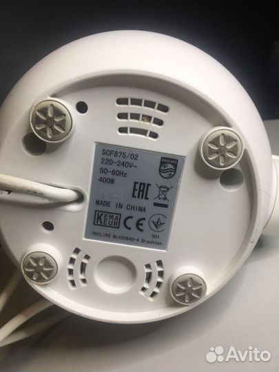 Пароварка-блендер Philips avent SCF875