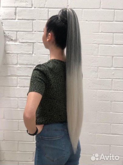 Модель на хвост из канекалона