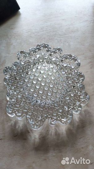 Хрустальная пепельница