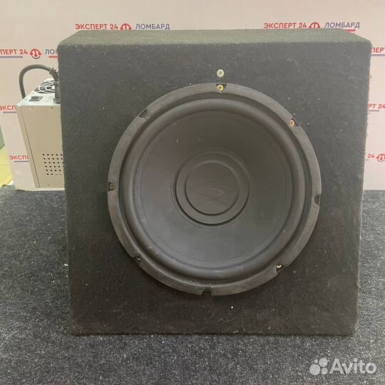 Сабвуфер Mystery MJS 12F и усилитель Alpine 446(А)