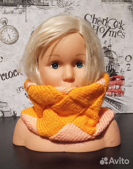 Детский снуд ручной работы