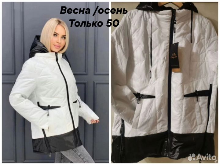 Куртки весна /осень последние размеры 44-50