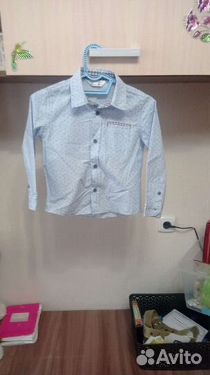 Рубашка на мальчика 104