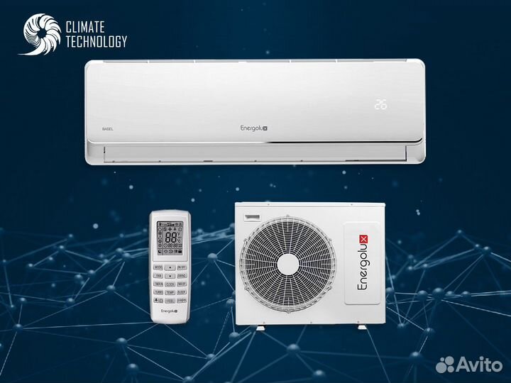 Кондиционер energolux с установкой