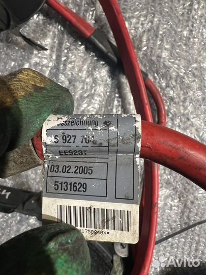 Плюсовной провод BMW e60