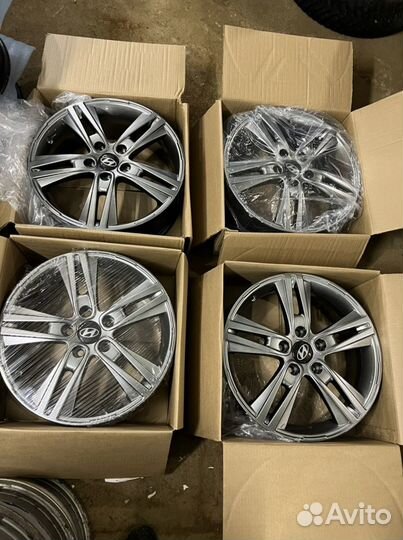 Оригинальные диски Hyundai R17 5*114.3