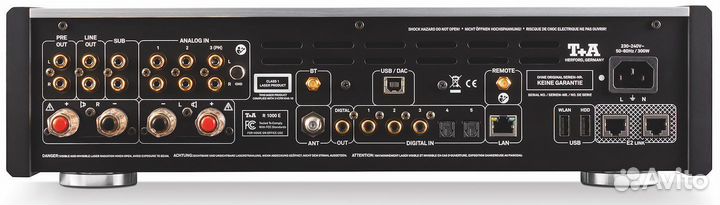 CD ресивер T+A R1000 E black-black