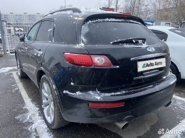 Infiniti FX35 3.5 AT, 2004, 218 000 км