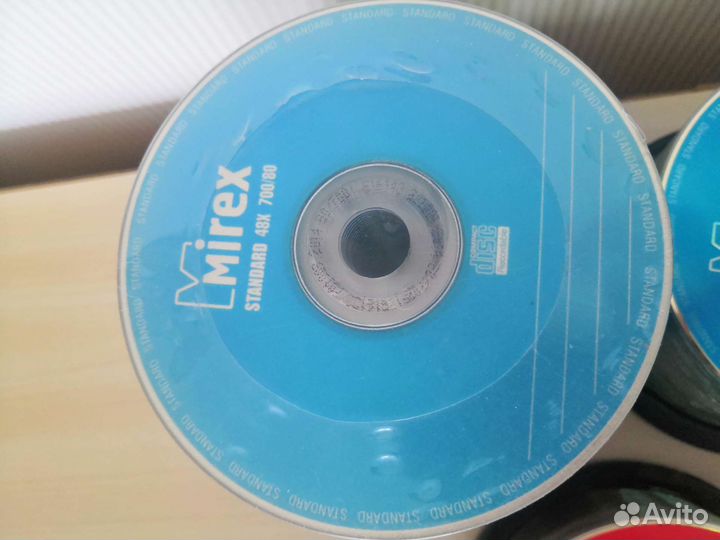 Новые Cd диски mirex 700/80, 201 шт