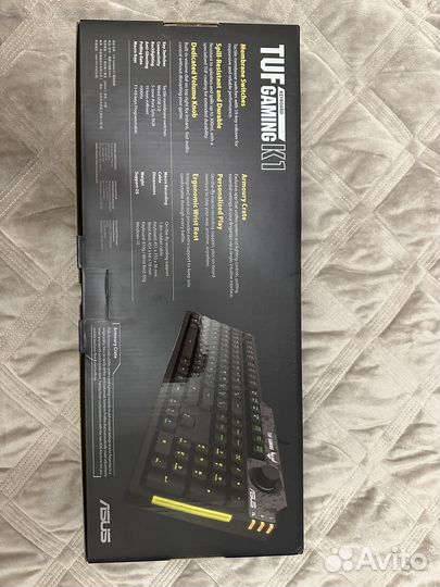 Игровая клавиатура asus